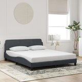 Furnova Posteljni okvir brez vzmetnice temno siv 160x200 cm žamet, (21938790) Cene
