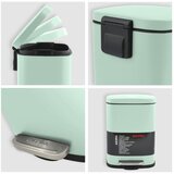 Spirella Mentol zelena željezna kanta za smeće s pedalom 5 l Akira – | shoptok.hr