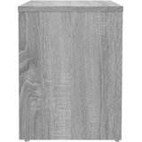  Noćni ormarići 2 kom sivi hrast 40x30x40 cm konstruirano drvo | shoptok.hr