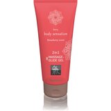 Shiatsu masažni gel in lubrikant Strawberry, 200 ml Cene