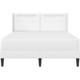  Okvir kreveta s madracem Bijela 120 x 190 cm Umjetna koža | shoptok.hr
