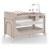 Kinderkraft prenosivi krevetac 2u1 leody up beige sa dodacima Cene