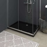 vidaXL Pravokutna tuš-kada ABS crna 70 x 100 cm Cijene