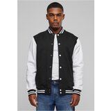 Urban Classics 2-tone College Sweatjacket blk/wht | ePonuda.com