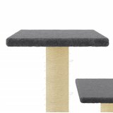  Penjalica za mačke sa stupovima za grebanje tamnosiva 61 cm | Eponuda.com