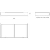 The Beds Predal za pod posteljo v naravni barvi Twig – | Shoptok.si