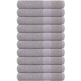vidaXL Ručnici 10 kom sivi 100 x 200 cm 360 gsm od 100 % pamuka | shoptok.hr