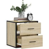 vidaXL Zidni noćni ormarići 2 kom sonoma hrast 40x31x39,5 cm | shoptok.hr