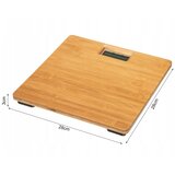  Digitalna osobna vaga do 180kg LCD bambus | shoptok.hr