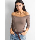 BASIC Feel Good Blouse-RV-BZ-4692.99-brown | Shoptok.si