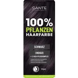Sante Rastlinska barva za lase - črna - 100 g