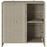 Ormarić za pohranu Svijetlo siva 100 x 36 x 102 cm Ratan | shoptok.hr