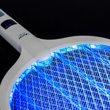  LED električni lapač insekata 2 u 1 sa LCD displejem 1200 mAh/5V, bela | Eponuda.com