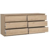 Tvilum Komoda v hrastovem dekorju v naravni barvi 154x70x50 cm Naia – | Shoptok.si