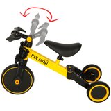  Sklopivi multifunkcionalni tricikl Fix Mini 3u1 - žuti | Shoptok.si