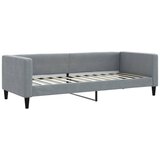  Dnevni krevet na razvlačenje svjetlosivi 80 x 200 cm od tkanine | shoptok.hr