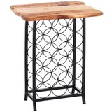 Tomasucci Crni/u prirodnoj boji metalni držač za boce vina broj boca 15 kom 46x56x35,5 cm Ras – | shoptok.hr