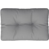  Jastuk za palete sivi 60 x 40 x 12 cm od tkanine | shoptok.hr