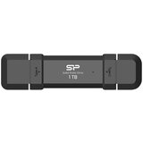 SiliconPower portable stick-type ssd 1TB, DS72, usb 3.2 gen 2 black ( SP001TBUC3S72VPK ) | ePonuda.com