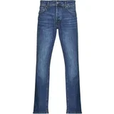 Jeans straight JJIMIKE JJORIGINAL ST 172 Modra
