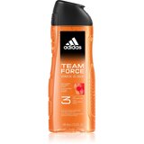 Adidas Team Force gel za prhanje za obraz, telo in lase 3v1 400 ml Cene