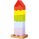 Bino Toys Set drvenih elemenata za izradu tornja - 7 kom Cijene