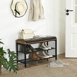 Vasagle EKHO stalak za cipele, umjetna koža 90 kg nosivosti 80 x 30 x 48 cm | shoptok.hr