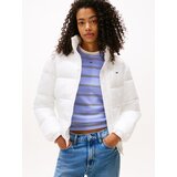Tommy Jeans Prijelazna jakna 'ESS' bijela | shoptok.hr