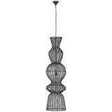 Nova Luce Mat crna viseća svjetiljka od užeta ø 38 cm Breena – | shoptok.hr