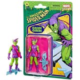Marvel Hasbro Legends Series 3,75-palčni retro 375 Zbirka zelena goblinska akcijska igrača igračka, 2 dodatki, multicolor, F3820, (21240386) Cene
