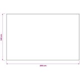  Tkanina za stol Pravokutni Svjetlosiva 140 x 200 cm | shoptok.hr