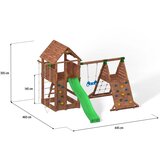  Drveno dječje igralište set FORTRESS SPIDER | Shoptok.si