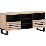 vidaXL TV omarica 100x34x46 cm trden mangov les Cene