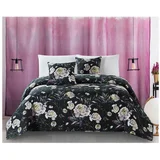 Edoti quilted bedspread with flowers peony A538