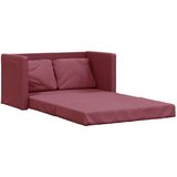 vidaXL Talni raztegljiv kavč 2 v 1 vinsko rdeča 112x174x55 c | Shoptok.si