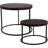  Metalni sto set 2/1 57xh45cm 50xh35cm | ePonuda.com