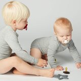 Bibs Supreme Natural Rubber Size 1: 0+ months duda Woodchuck / Blush 2 kos | Shoptok.si