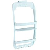Wenko kupaonska tuš polica (d x š x v: 11,5 x 26 x 54,5 cm, bijele boje) Cijene