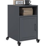 vidaXL Nočna omarica 2 kosa antracit 36x39x59 cm jeklo | Shoptok.si