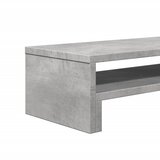  Stalak za monitor siva boja betona 54x22x15 cm drveni | shoptok.hr