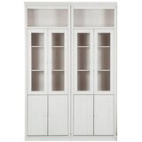 Støraa Bela vitrina iz masivnega bora 148x223 cm Anita – Cene