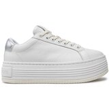 Calvin Klein Jeans Superge Bold Flatf Low Mix Ohb YW0YW01632 Bela | Shoptok.si