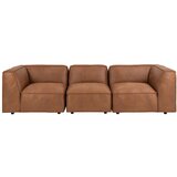 Bonami Selection Konjak smeđa sofa od imitacije kože 282 cm Fairfield Kentucky – | shoptok.hr
