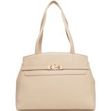 Valentino Ročna torba Fae Re VBS9AD01 Écru Cene