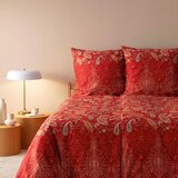 Bassetti POSTELJNINA 140/200 cm saten rdeča | Shoptok.si