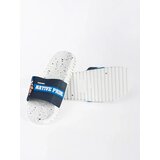 Shelvt White and blue pool slippers | ePonuda.com