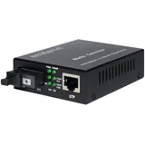 Emitter EM /1GB-ETH-1XSC-1310 WDM Ethernet converter 10 /100 /1000 Mbps RJ45 /1xSC SM 9 /125 (Tx 1310nm /Rx 1550nm) 20km