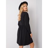 RUE PARIS Dress-RV-SK-6008.19X-black | Shoptok.si