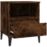  Noćni ormarići 2 kom boja dimljenog hrasta 40x35x50 cm | shoptok.hr