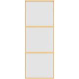  Klizna vrata zlatna 76x205 cm matirano staklo ESG i aluminij | shoptok.hr